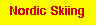  Nordic Skiing 